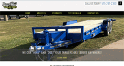 Desktop Screenshot of docholltrailers.com